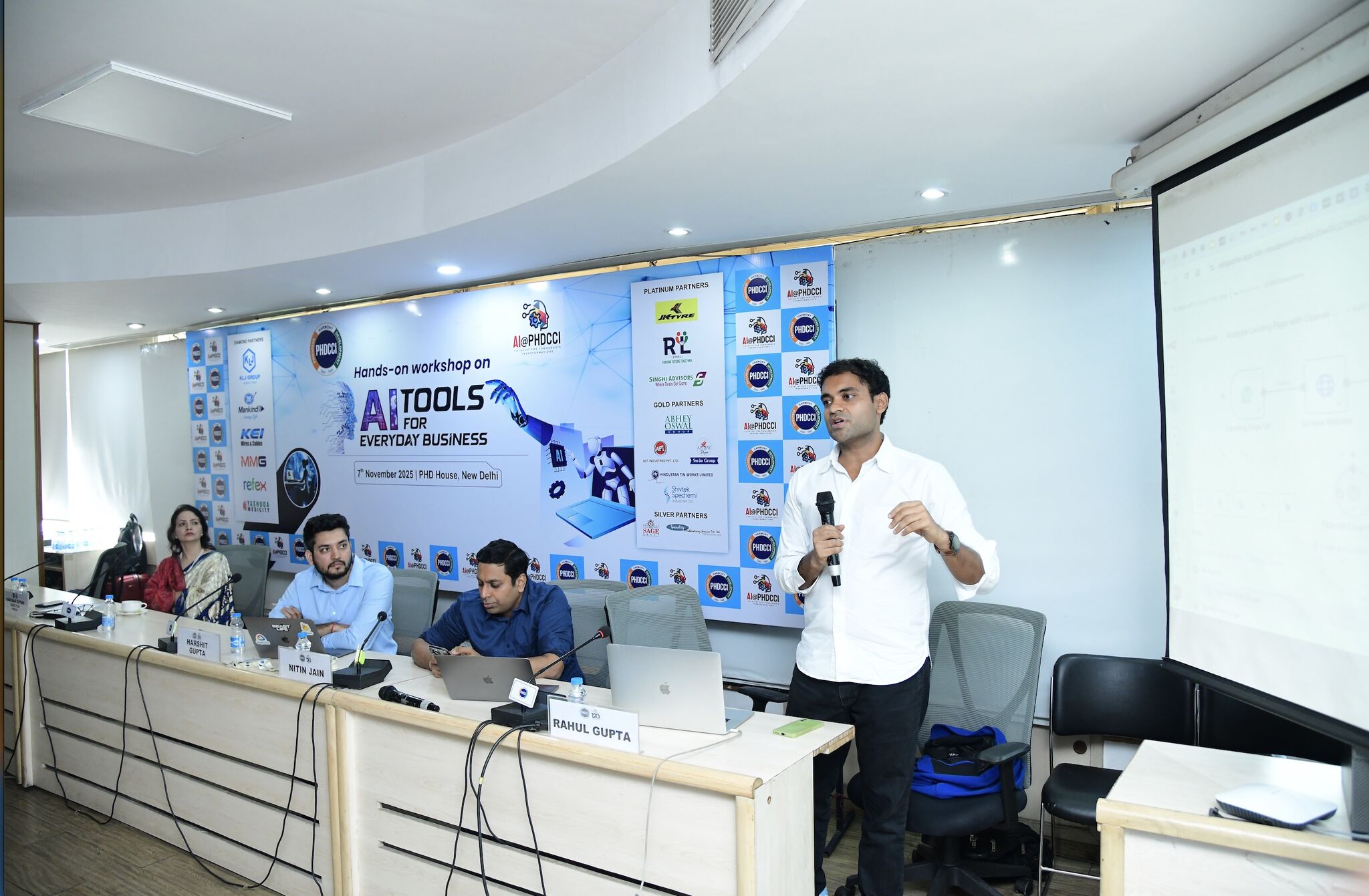 Workshop presentation on AI tools